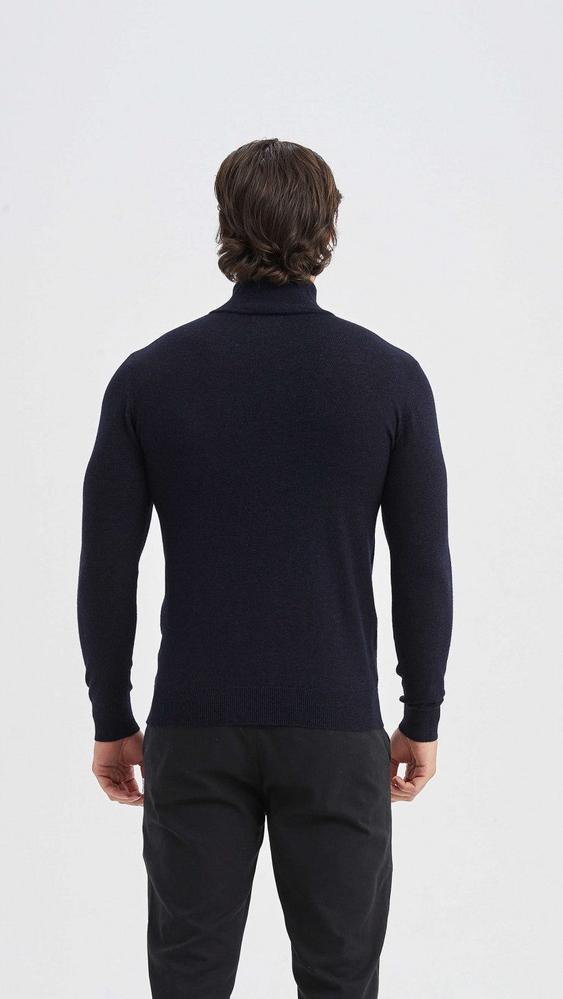 Half-zip Trui