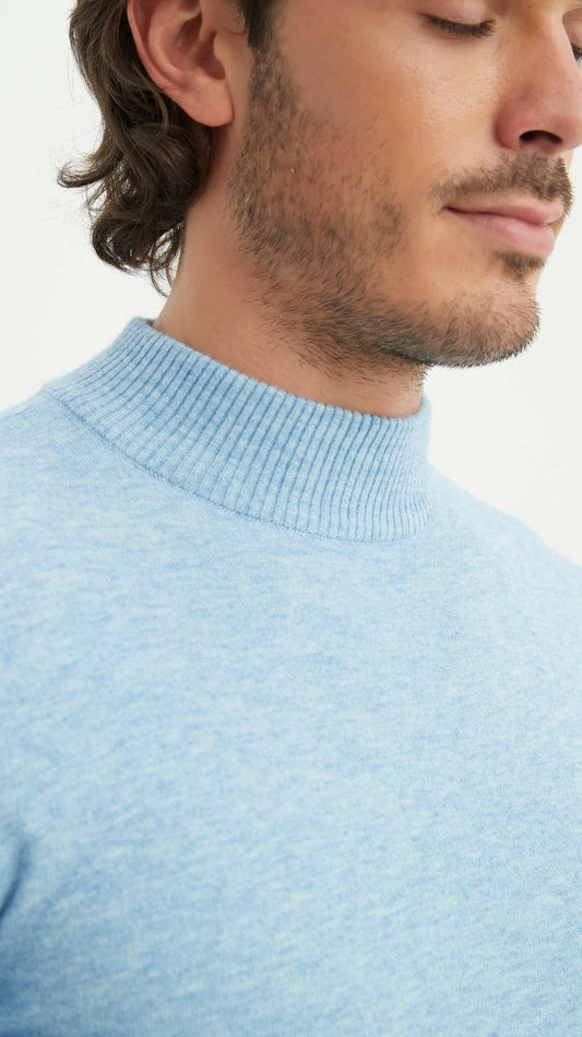 Half-Turtleneck Sweater