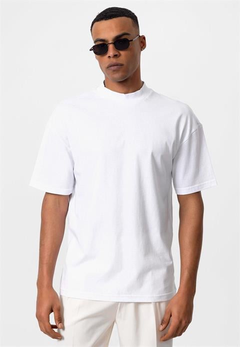 Comfortabele pasvorm basic heren T-shirt