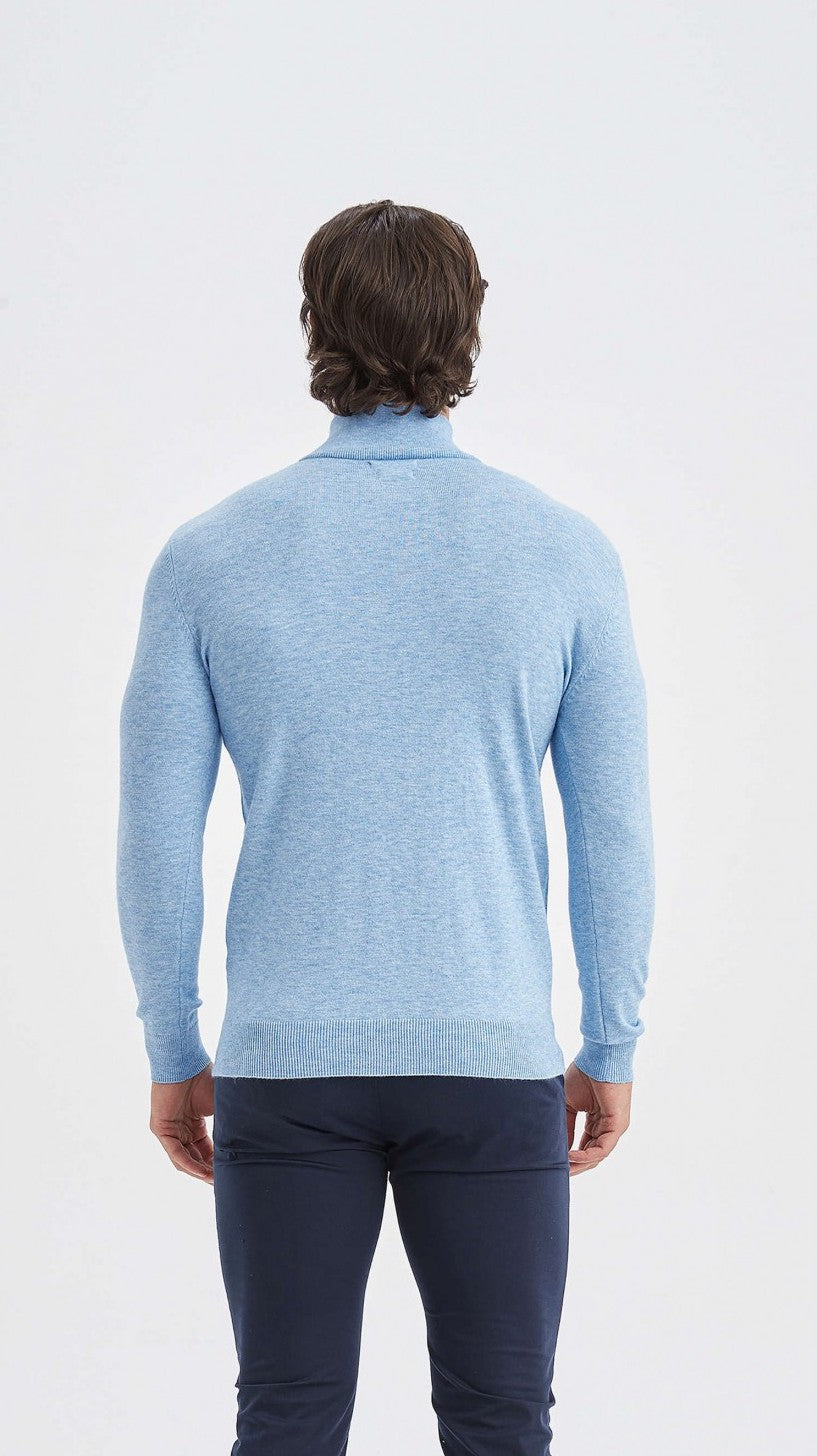 Half-zip Trui